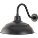 R Series Satin Black 17 inch Outdoor Warehouse Shade